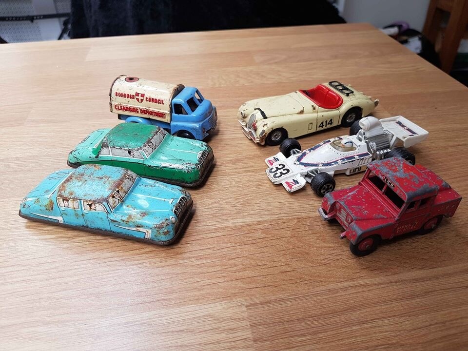 vintage diecast toy cars